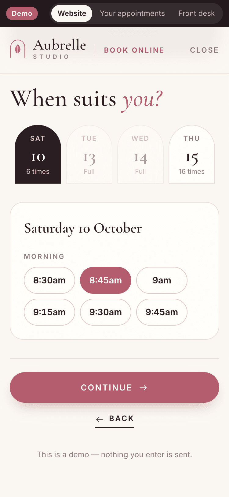 Aubrelle Studio screenshot 2